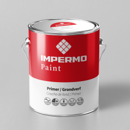 Verf | 18x20 cm | Primer Muur & plafond - Impermo Paint - White