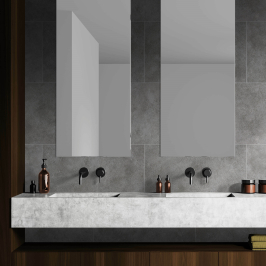 Kunststof Wandpaneel | 65x37.5 cm | Dumawall Dark Grey