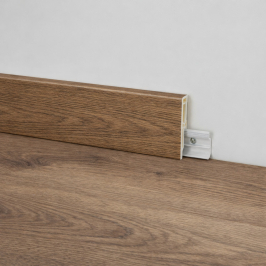 Laminate skirting boards | 8x250 cm | vtwonen Wide Brown Oak