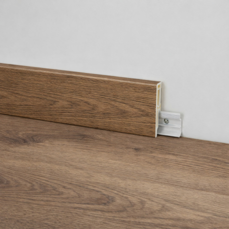 Laminate skirting boards | 8x250 cm | vtwonen Wide Brown Oak