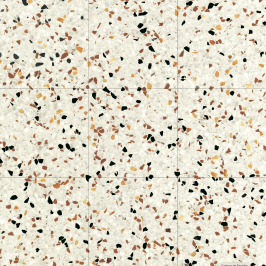 Keramische vloer- en wandtegel | 20x20 cm | Tilestone Terrazzo Venti Rust