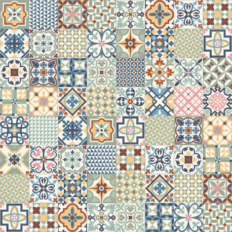 Keramische vloer- en wandtegel | 33.15x33.15 cm | Medina Mix