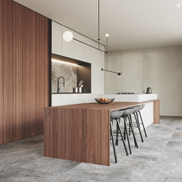 Ceramic floor and wall tile | 100x100 cm | Tenuta Greige