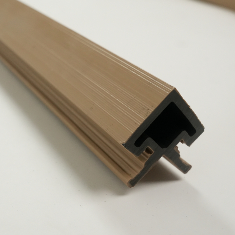 Profiel | 4.9x4.9 cm | Wandpaneel Outdoor Classic Light Hoekprofiel