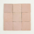 Handgemaakte Marrokaanse Zellige | 10x10 cm | Zellige Soft Pink
