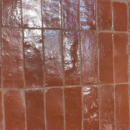 Handmade Moroccan Zellige | 5x15 cm | Zellige Mild Cotto