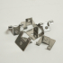Decking board | 2.5x2.7 cm | Composite end clips – 10 pcs 
