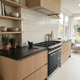 Handgemaakte Marrokaanse Zellige | 5x15 cm | Zellige Soft White