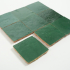 Handgemaakte Marrokaanse Zellige | 10x10 cm | Zellige Bottle Green