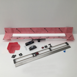 Sanitaires | 4x100 cm | Tilestone - Caniveau de douche Smart Drain - 100 cm