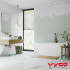 Vinyle/PVC à clipser | 61x61 cm | VYGO Tiles Calacatta