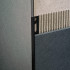 Profil | 1.25x270 cm | Profil en L Alu Revêtement en poudre Noir Mat Gauffré 