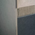 Profile | 1.25x270 cm | L-Profile Alu Powder Coated Dove Relief 