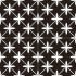 45x45 cm | Victorian Star Black 45x45 cm | Victorian Star Black