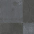 80x80 cm | Black Slate natuursteen vloertegel, vloertegels, leisteen, zwart, impermo