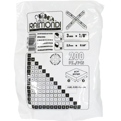 Accessories | Spacers 3mm (200pcs/bag)