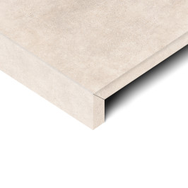 Ceramic swimming pool border | 80x80 cm | Sphere Off White