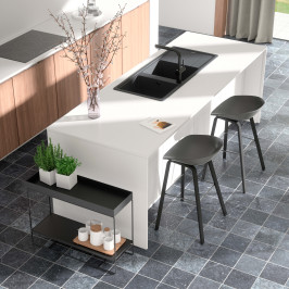 Natural stone tile | 20x20 cm | Hanoi Bluestone Natural stone tile | 20x20 cm | Hanoi Bluestone