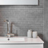 Mosaic on sheet | 30x48.6 cm | Tilestone Arc Grey Mosaic Mosaic on sheet | 30x48.6 cm | Tilestone Arc Grey Mosaic