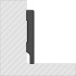 MDF plint | 9x244 cm | Hoge gelakte plint Wit 