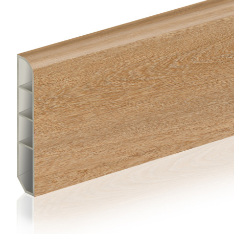 Kunststof plint | 6x240 cm | VYGO Natural / Honey