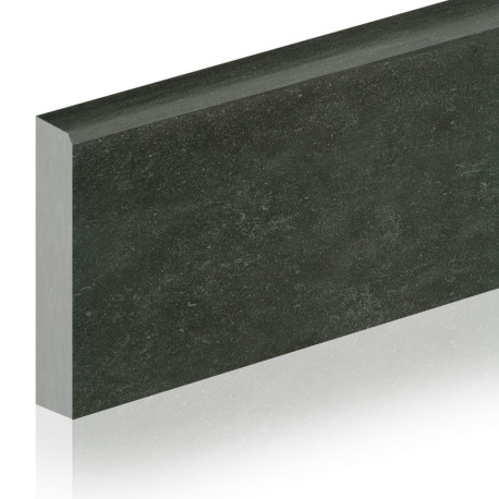 Ceramic skirting boards | 8x60 cm | Belgian Black 