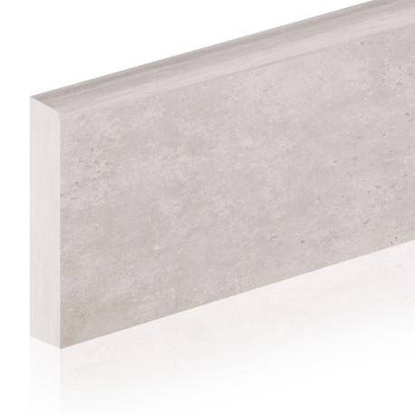 Ceramic skirting boards | 8x60 cm | Stone Edge Greige