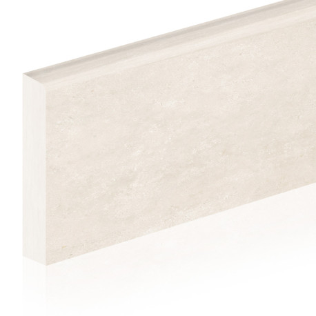 Keramische plint | 8x80 cm | Stone Edge Ivory