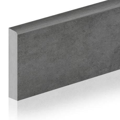 Plinthes en céramique | 8x100 cm | Beton Anthracite