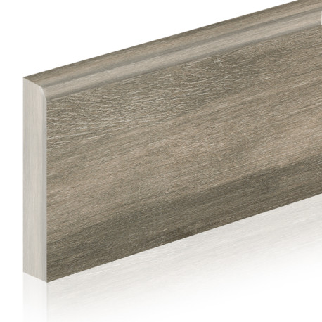 Ceramic skirting boards | 7x58.9 cm | Pecan Taupe