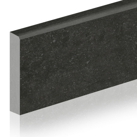 Keramische plint | 8x60 cm | Pierre d'Ardenne Noir Recht