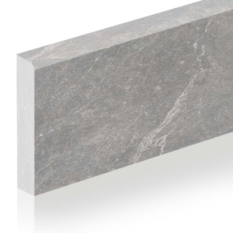 Keramische plint | 8x90 cm | Bleuemix Grey Soft